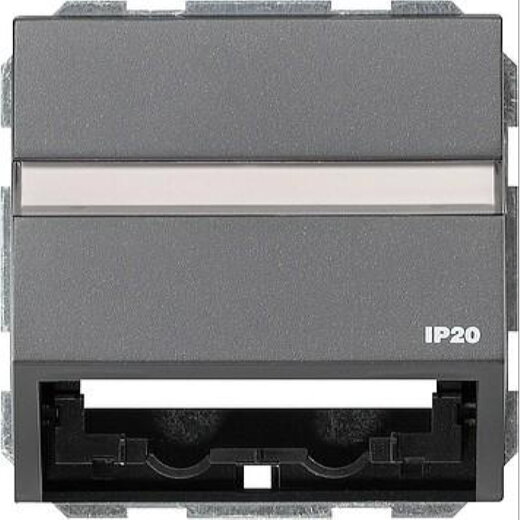 Gira Haube 087067 BSF+Tragring TX_44 anthrazit