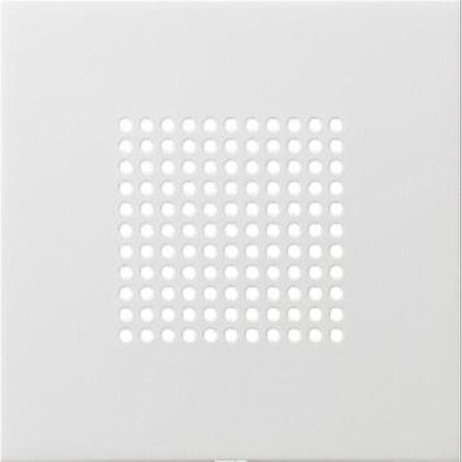 Gira Abdeckung 2483112 Lautsprecher Flaeche reinweiss