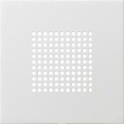 Gira Abdeckung 2483112 Lautsprecher Flaeche reinweiss