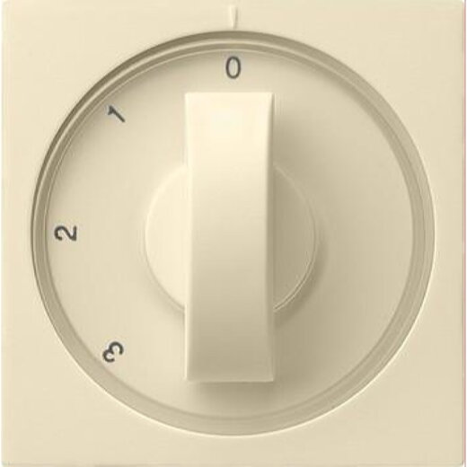Gira Abdeckung 066901 Knebel 3-St. 0/1/2/3 System 55 cw
