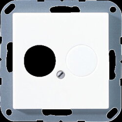 Jung Abdeckung für 1 Rundsteckverbinder bis...