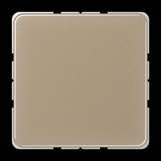 Jung Blind-Abdeckung (gerastet), Aluminium eloxiert, Serie CD, gold-bronze CD594-0GB