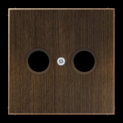 Jung Abdeckung für Antennendosen, Messing, Serie LS,...