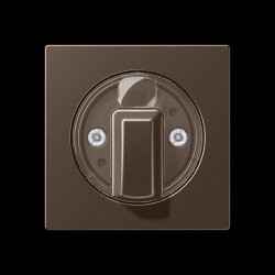 Jung Abdeckung für Drehschalter, Serie A, mokka A1541MO