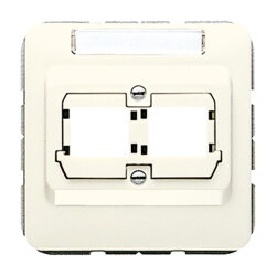 Jung Abdeckung für Modular-Jack-Steckbuchsen 2fach,...