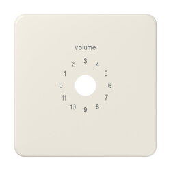 Jung Abdeckung für Lautstärkesteller,...