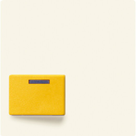 Jung Abdeckung für Ackermann, Typ 73642 D, gelb, Serie AS, weiß A642D