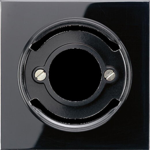 Jung Abdeckung für Lichtsignale, Duroplast, Serie LS, schwarz LS937SW