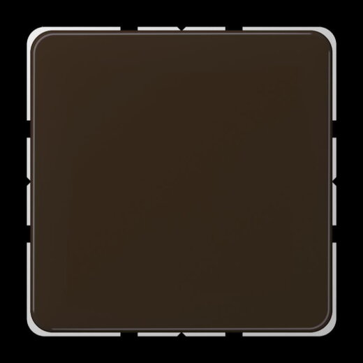 Jung Blind-Abdeckung (gerastet), Thermoplast, Serie CD, braun CD594-0BR