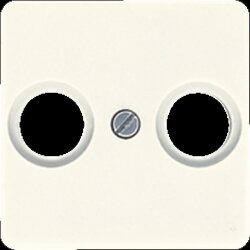 Jung Abdeckung für Antennendosen, Duroplast, 50 x 50...