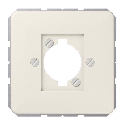 Jung Abdeckung für XLR-Steckverbinder (P-Serie), Duroplast, Serie CD, weiß 568