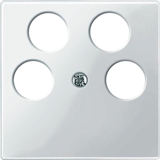 Merten Antennenabdeckung 296519 polarweiss glaenzend System M