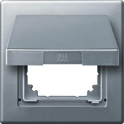 Merten Schutzabdeckung 478060 aluminium glaenzend IP44...