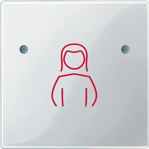 Merten Abdeckung MEG4840-0319 1fach polarweiss glaenzend