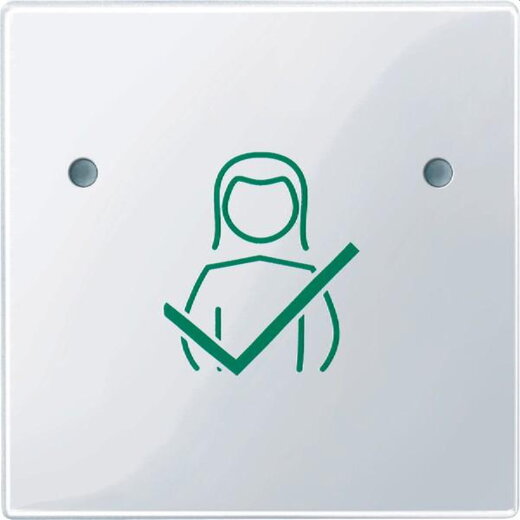 Merten Abdeckung MEG4841-0325 1fach aktivweiss glaenzend