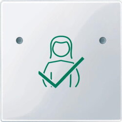 Merten Abdeckung MEG4841-0325 1fach aktivweiss glaenzend