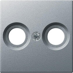 Merten Antennenabdeckung MEG4122-0460 aluminium System M