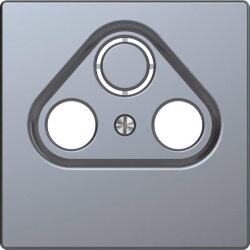 Merten Antennenabdeckung Edelstahl System Design