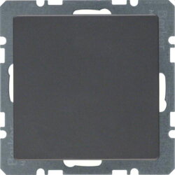 Berker Blindverschluss M310096086 anthrazit samt