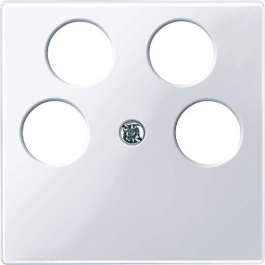 Merten Antennenabdeckung 296525 aktivweiss glaenzend System M