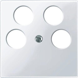 Merten Antennenabdeckung 296525 aktivweiss glaenzend...