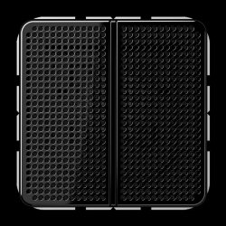 Jung Lautsprechermodul, Serie CD, schwarz LSMCD4SW