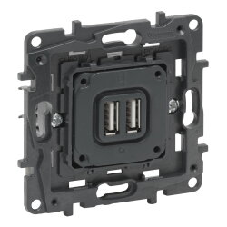 Legrand Einsatz 864024 Niloe Step USB-Ladesteckd.2400mA