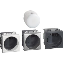 Bticino LED-Leuchte Tragbar für Netzausfall 2 Module