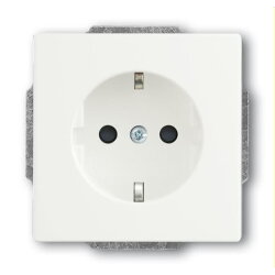 Busch-Jaeger Steckdoseneinsatz 2300 EUCB-884, weiß...