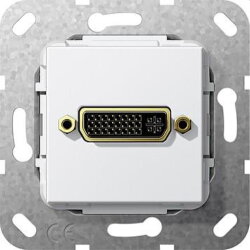 Gira Einsatz 564503 (24+5) Kabelpeitsche reinweiss