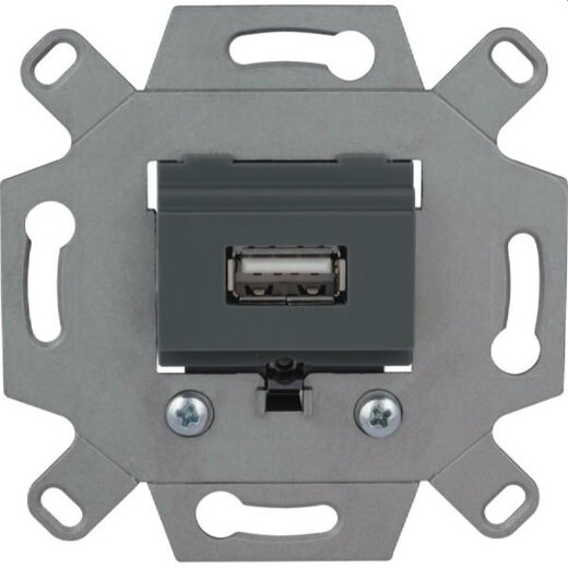 Merten Einsatz MEG4581-0000 1fach mausgrau