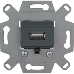 Merten Einsatz MEG4581-0000 1fach mausgrau