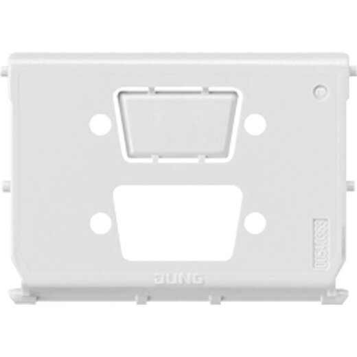 Jung Montage-Einsatz, 2fach, für 2 Buchsen-Stecker, D-Subminiatur JUNG Art.-Nr.: D SUB 9 54-2D9