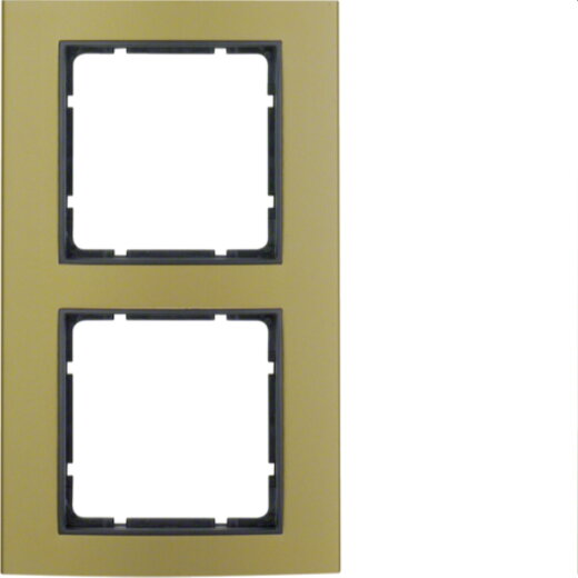 Berker Rahmen 10123016 gold/anthrazit 10123016