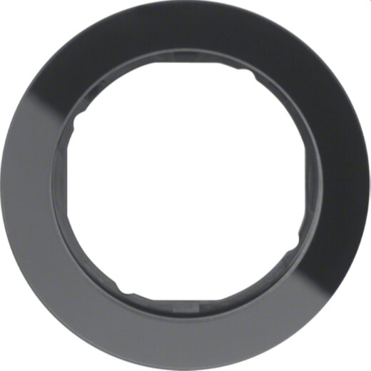 Berker Rahmen 10112016 schwarz 10112016