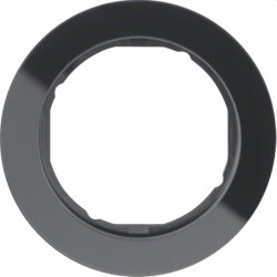 Berker Rahmen 10112016 schwarz 10112016