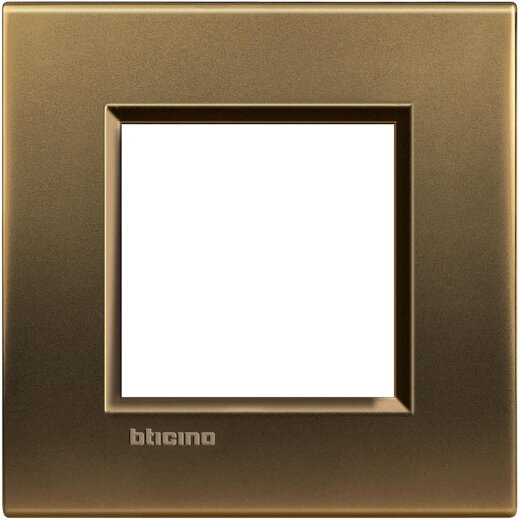 Bticino Rahmen LNA4802BZ BRONZE 2-modulig