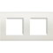 Bticino Rahmen LNA4802M2BI weiss 2x2-modulig