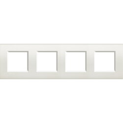Bticino Rahmen LNA4802M4BI weiss 4x2-modulig