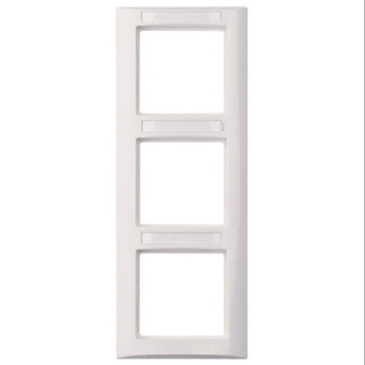 ELSO Rahmen 264324 3f. mit senkr. JOY reinweiß