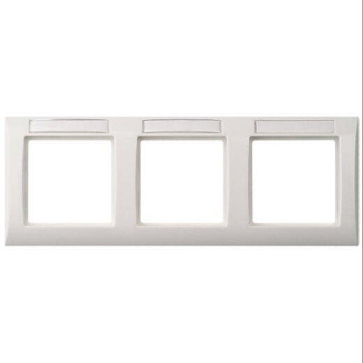 ELSO Rahmen 264314 3fach waagerecht JOY reinweiß