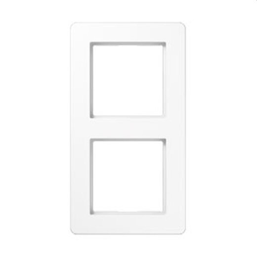 Jung Rahmen 2fach, Thermoplast, A FLOW, alpinweiß AF582BFWW