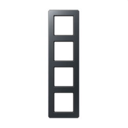 Jung Rahmen 4fach, Thermoplast lackiert, A FLOW,...