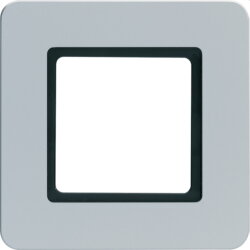 Berker Rahmen 10116104 1fach Q.7 alu samt 10116104