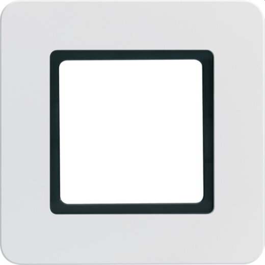 Berker Rahmen 10116109 1fach Q.7 polarweiß samt 10116109