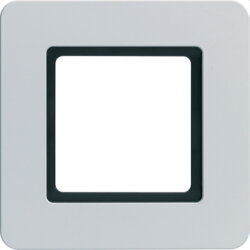 Berker Rahmen 10116174 1fach Q.7 Aluminium 10116174