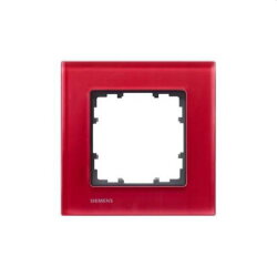 Siemens Rahmen 1fach Echtmetall 5TG1201-3