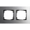 Gira Rahmen 0212219 2fach Esprit Edelstahl