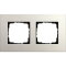 Gira Rahmen 0212220 2fach Esprit Lin.Mpx.Hellgrau
