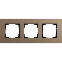 Gira Rahmen 0213221 3fach Esprit Lin.Mpx.Hellbraun